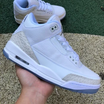 AJ 3 Retro Triple White