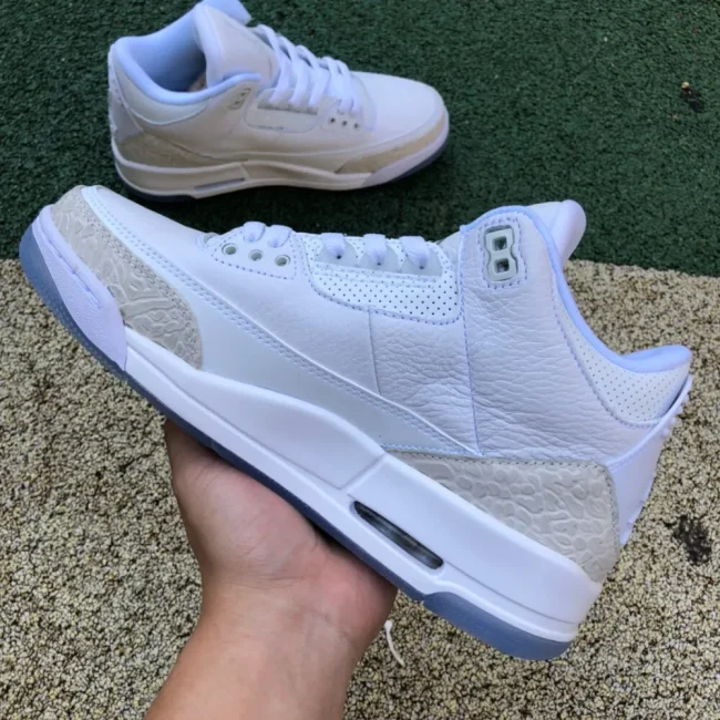 AJ 3 Retro Triple White