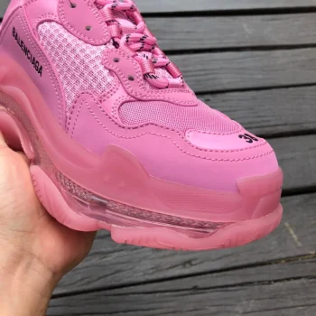 Balen Triple S Clear Sole Pink 5760