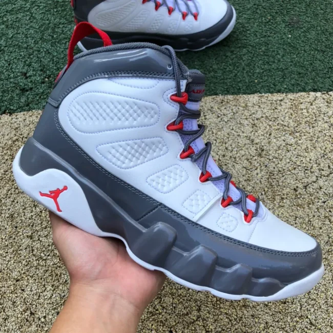 Aj 9 Retro Fire Red