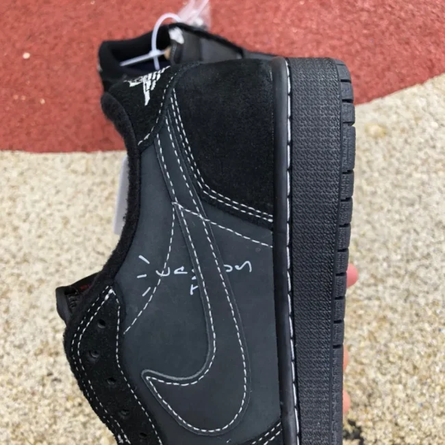 Tscott X AJ 1 Low Og Sp Black Phantom