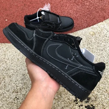 Tscott X AJ 1 Low Og Sp Black Phantom