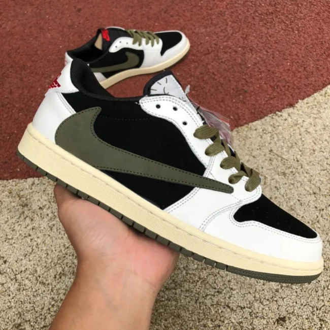 Tscott X AJ 1 Low Og Olive