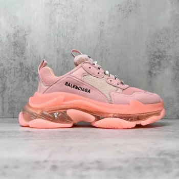 Balen Triple S Clear Sole Pink 5761