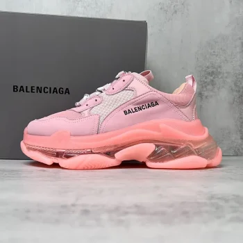 Balen Triple S Clear Sole Pink 5761