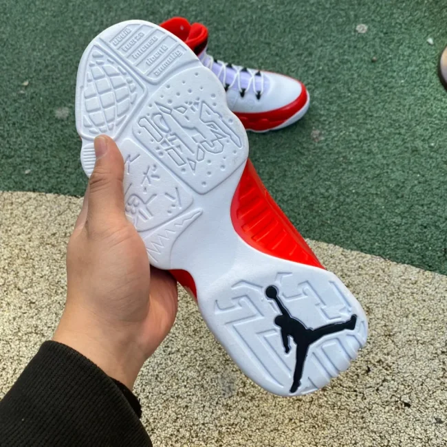 Aj 9 Retro Gym Red