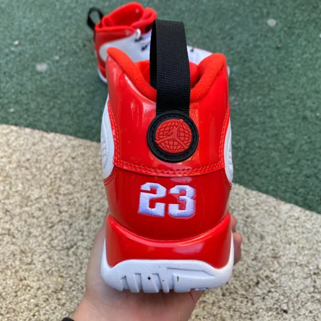 Aj 9 Retro Gym Red