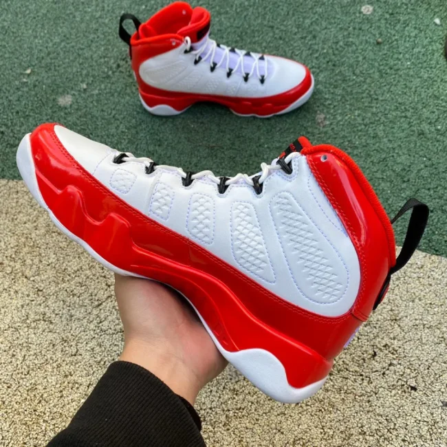 Aj 9 Retro Gym Red