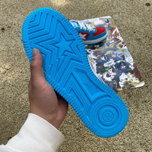 Marvel X Bapesta Captain America