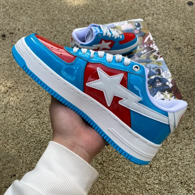 Marvel X Bapesta Captain America