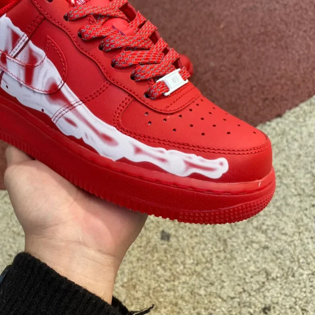 Af 1 Low '07 Red Skeleton