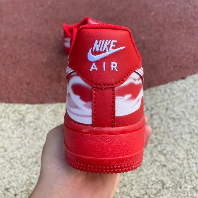 Af 1 Low '07 Red Skeleton