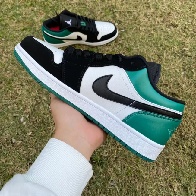 AJ 1 Low Mystic Green