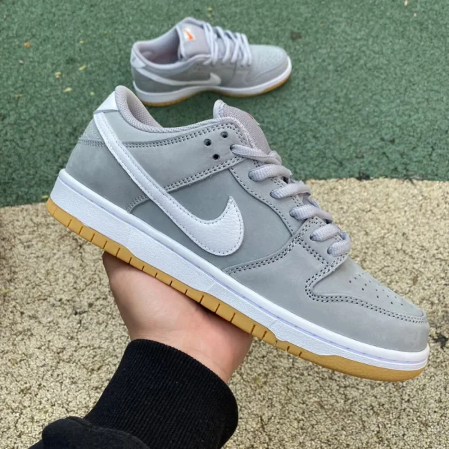 Sb Dunk Low Pro Iso Wolf Grey Gum