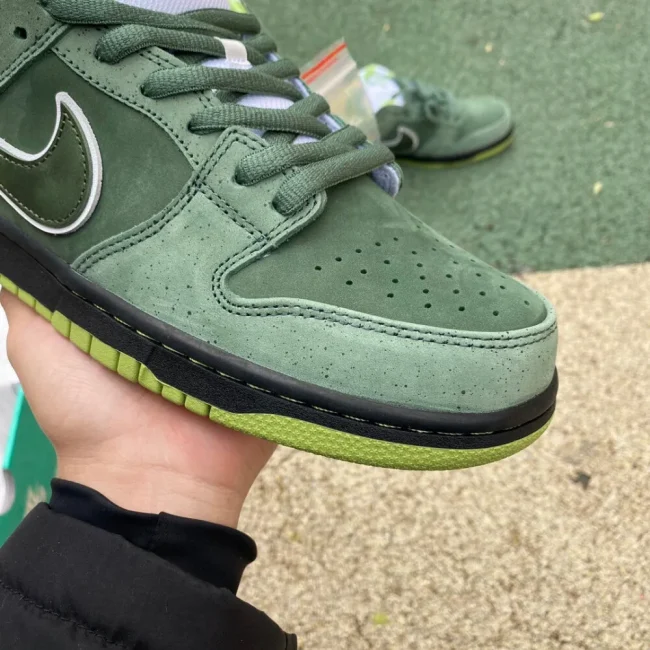 Sb Dunk Low Green Lobster X Concepts