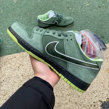 Sb Dunk Low Green Lobster X Concepts