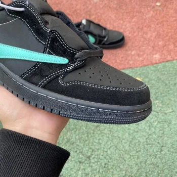 AJ 1 Low Black X Tscott X Tiffany & Co.