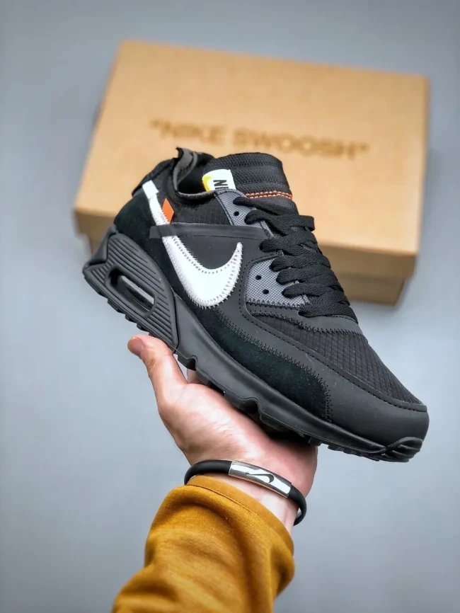 Ow X Air Max 90 Black