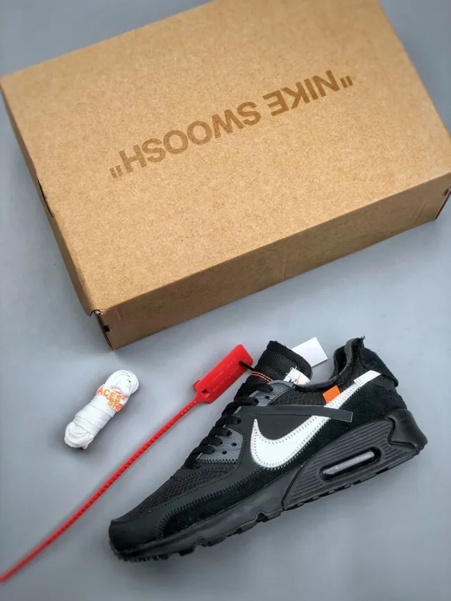 Ow X Air Max 90 Black