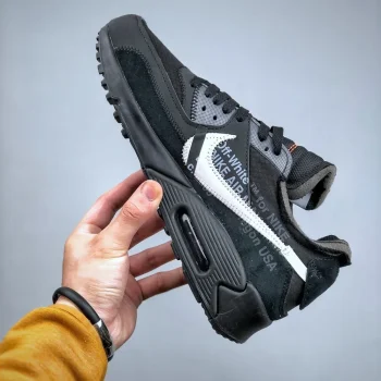 Ow X Air Max 90 Black