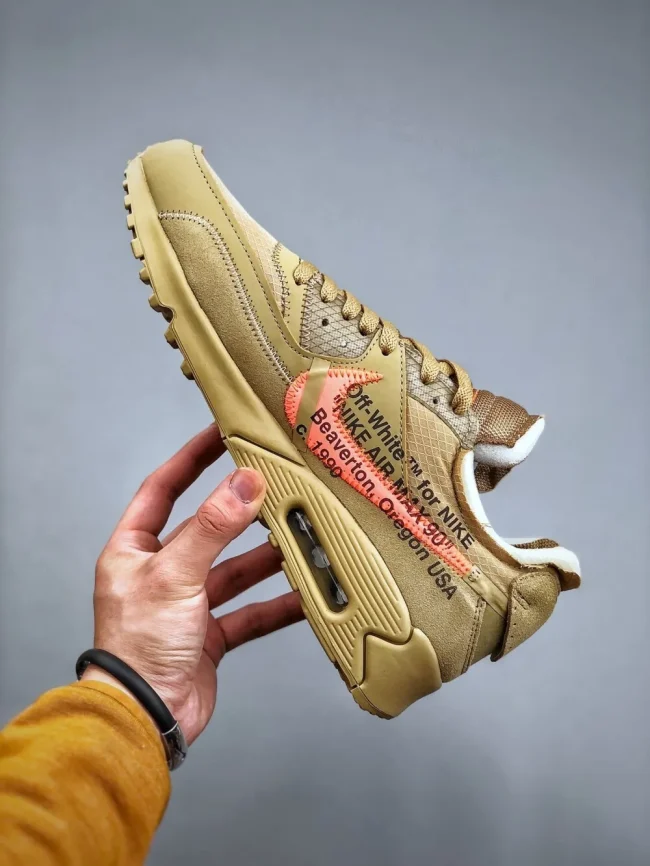 Ow X Air Max 90 Desert Ore