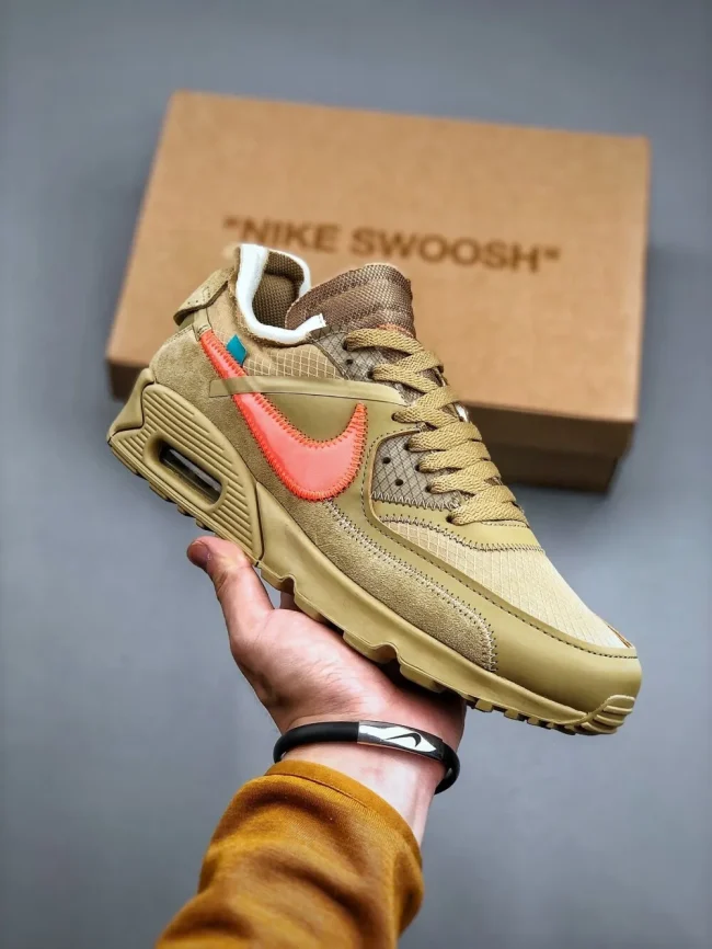 Ow X Air Max 90 Desert Ore