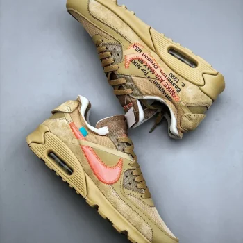 Ow X Air Max 90 Desert Ore