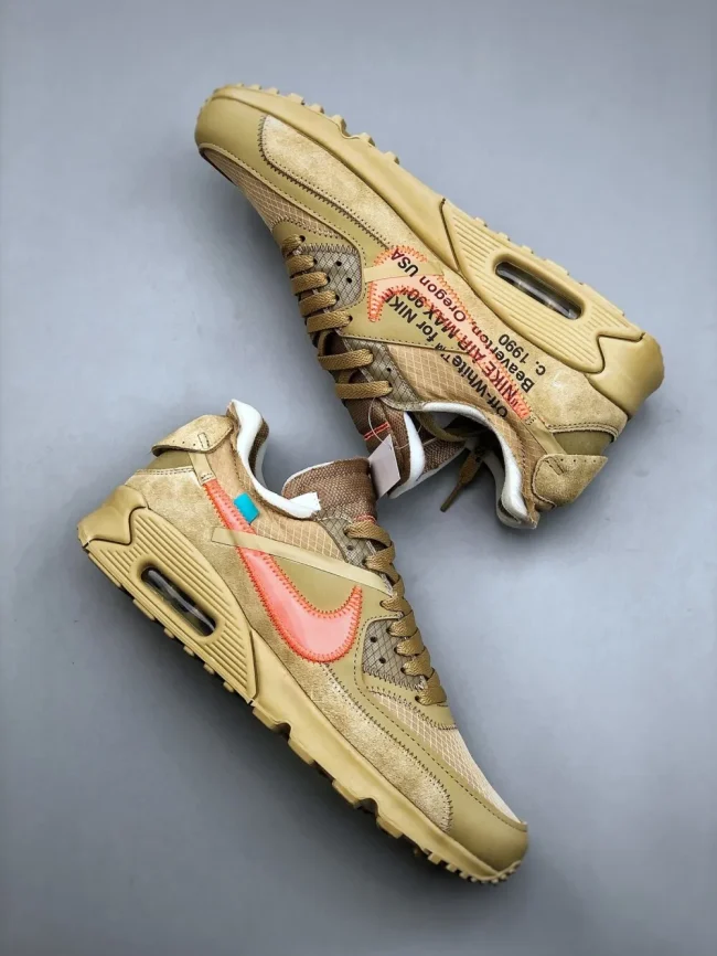 Ow X Air Max 90 Desert Ore