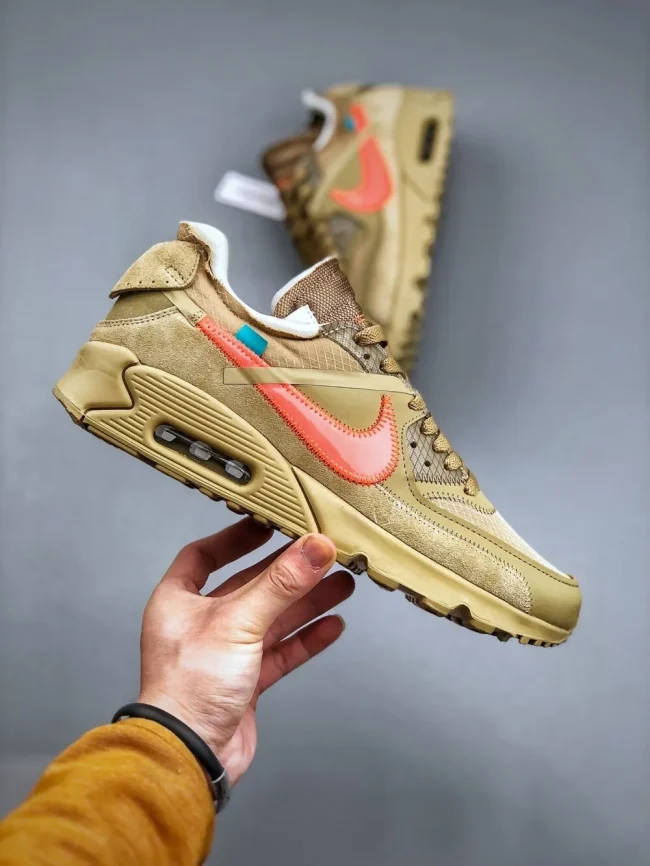 Ow X Air Max 90 Desert Ore