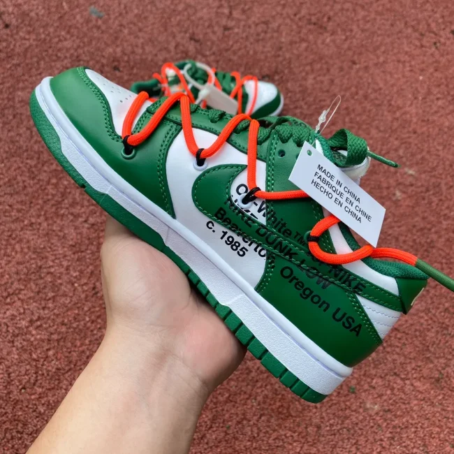 Ow X Dunk Low Pine Green