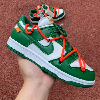 Ow X Dunk Low Pine Green