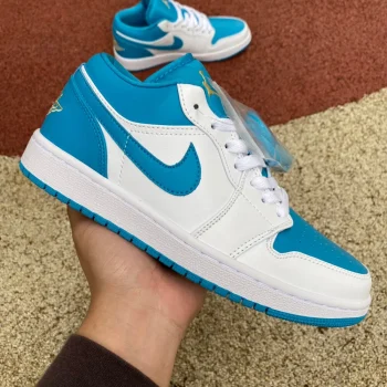 AJ 1 Low Aquatone