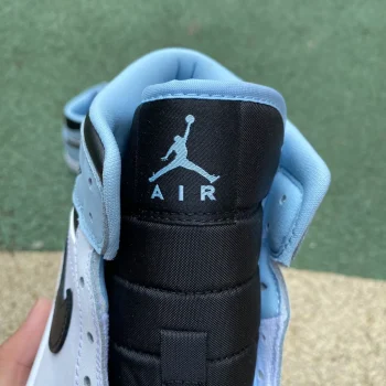 AJ 1 Mid Se White Ice Blue