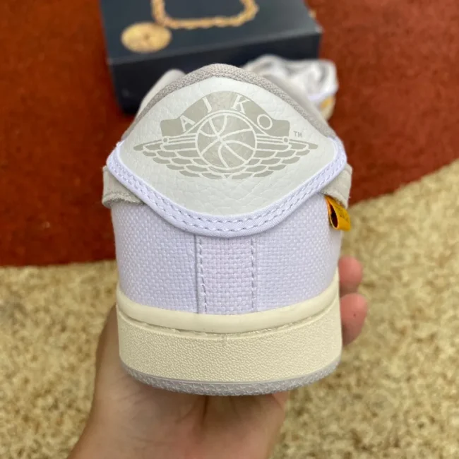 AJ 1 Ko Low White Neutral Grey X Union La