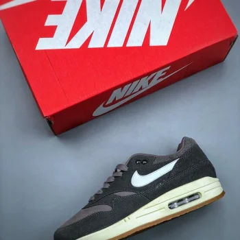 Air Max 1 Premium Crepe - Soft Grey