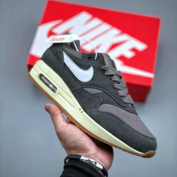 Air Max 1 Premium Crepe - Soft Grey