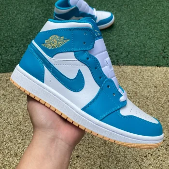 AJ 1 Mid Aquatone