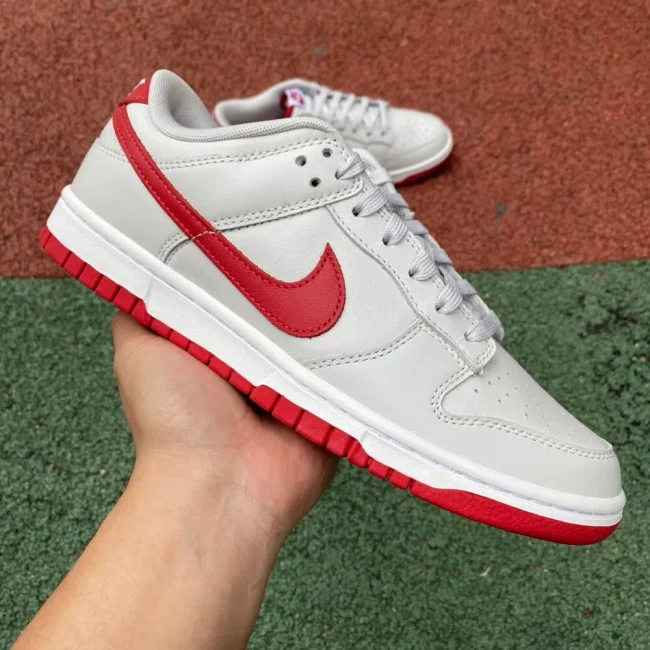 Dunk Low Vast Grey Varsity Red