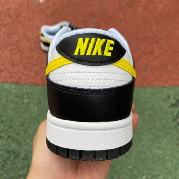 Dunk Low Black Yellow White