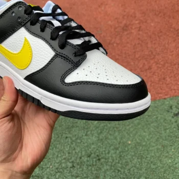 Dunk Low Black Yellow White