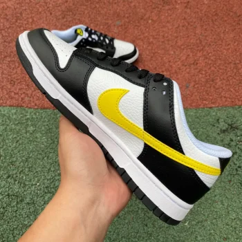 Dunk Low Black Yellow White