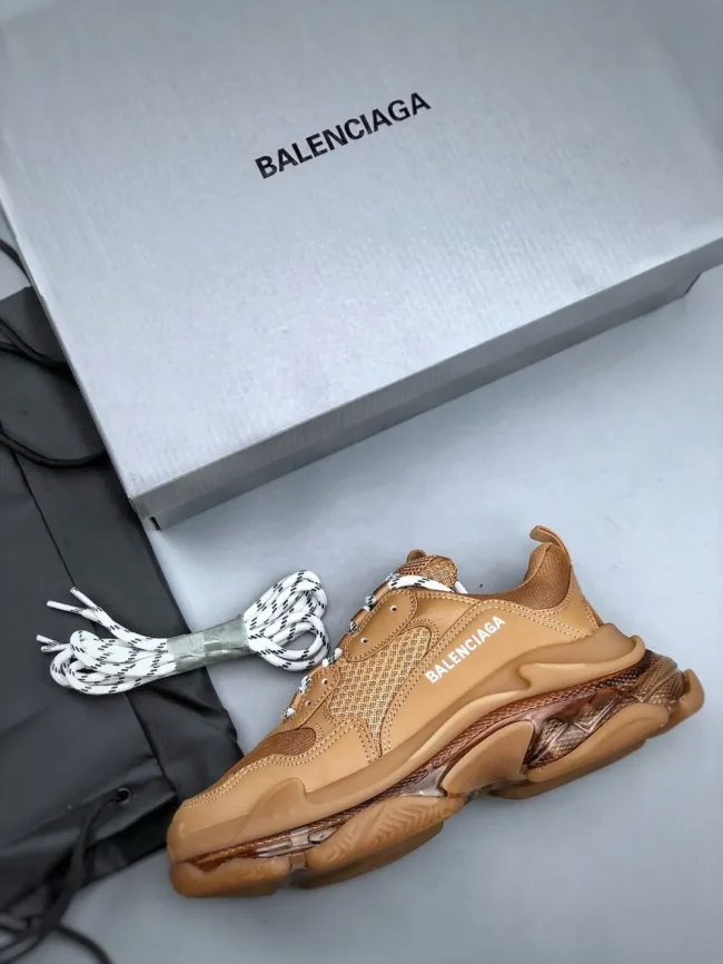 Balen Triple S Clear Sole Brown