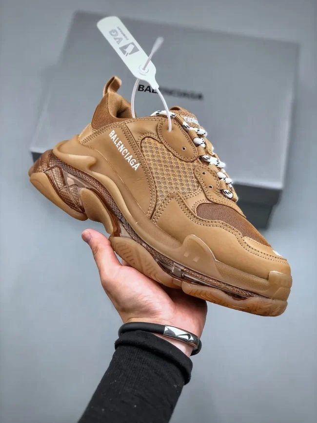 Balen Triple S Clear Sole Brown