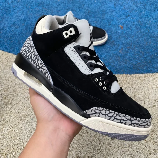 AJ 3 Retro Off Noir