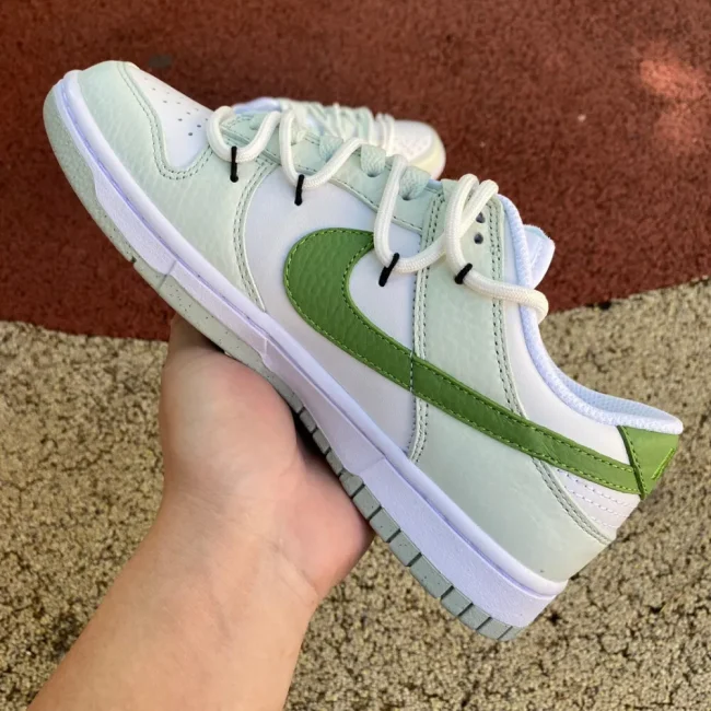 Dunk Low Sp White Light Green