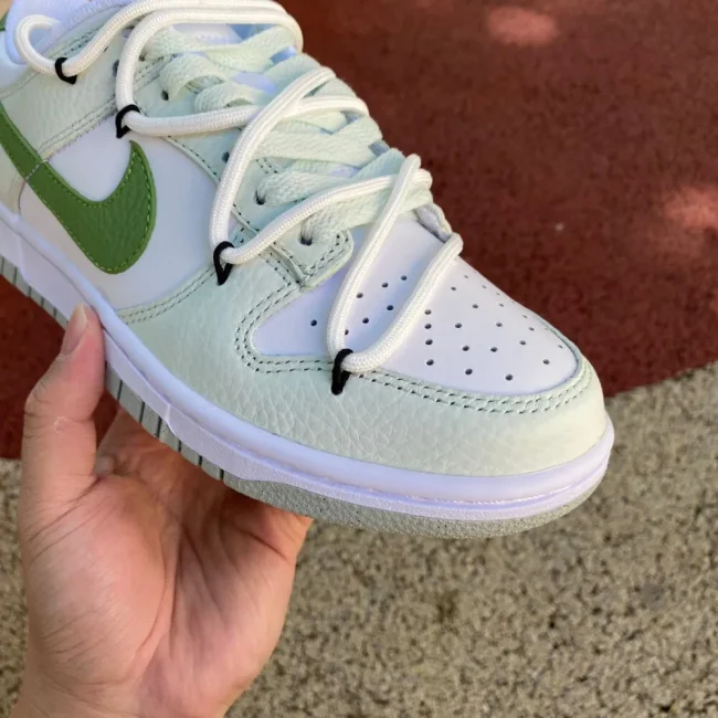 Dunk Low Sp White Light Green