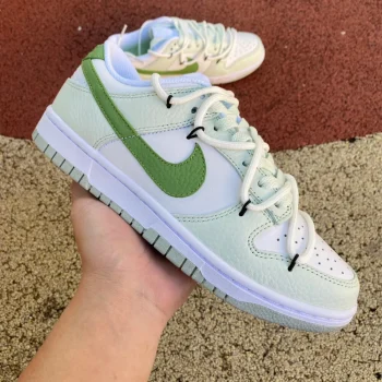 Dunk Low Sp White Light Green