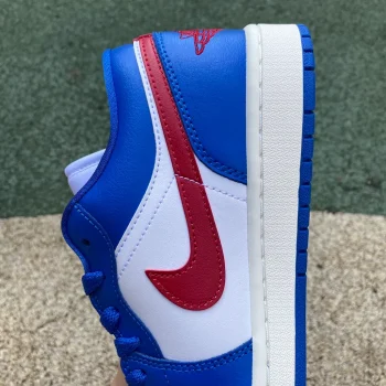 AJ 1 Low Sport Blue Gym Red