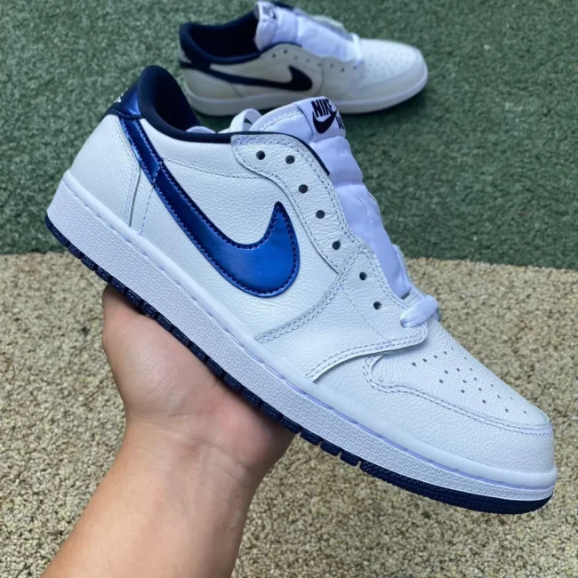 AJ 1 Retro Low '85 Og Metallic Blue 2024