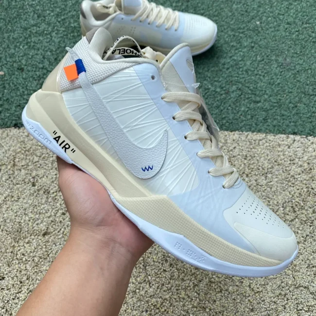 Ow X Zoom Kobe 5 White